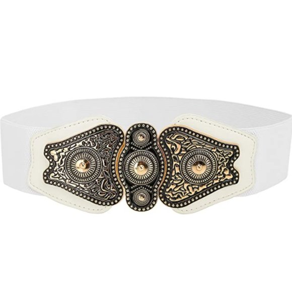 Stretch Vintage Antique Retro Buckle Belt main image 6